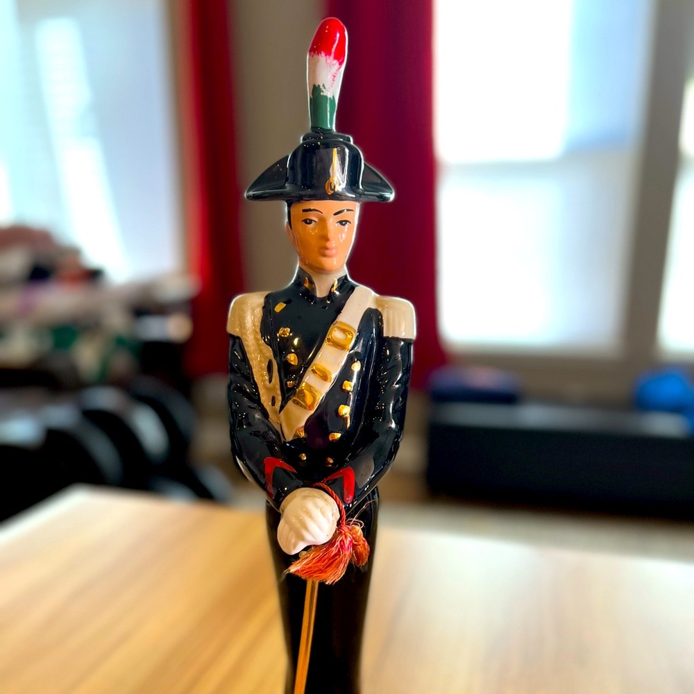 Galliano Liquore Antique Soldier Liquor Decanter